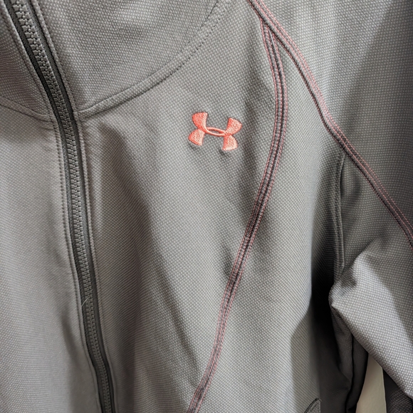 Under Armour Men's Large  Gray Jacket - Picture 2 of 10